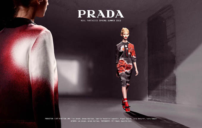 Лукбук Real Fantasies от Prada (весна 2013)