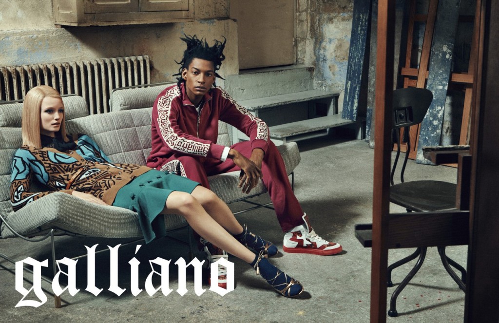 Рекламная кампания John Galliano осень-зима 2013
