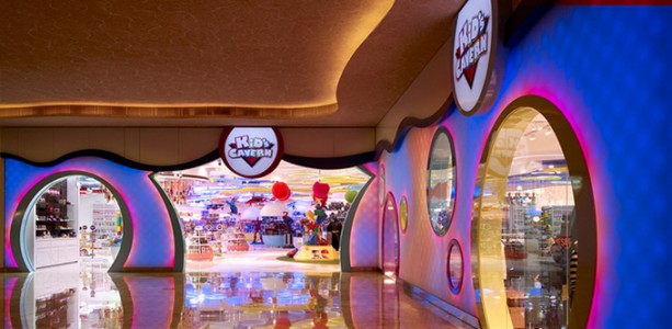 Kid's Cavern в Макау - яркий и современный дизайн магазина Kid's Cavern в Макау - яркий и современный дизайн магазина