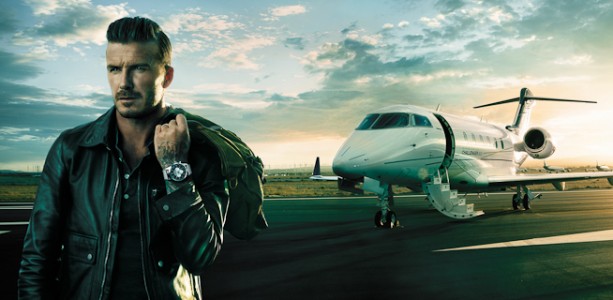 Дэвид Бэкхем доверился Breitling Дэвид Бэкхем доверился Breitling