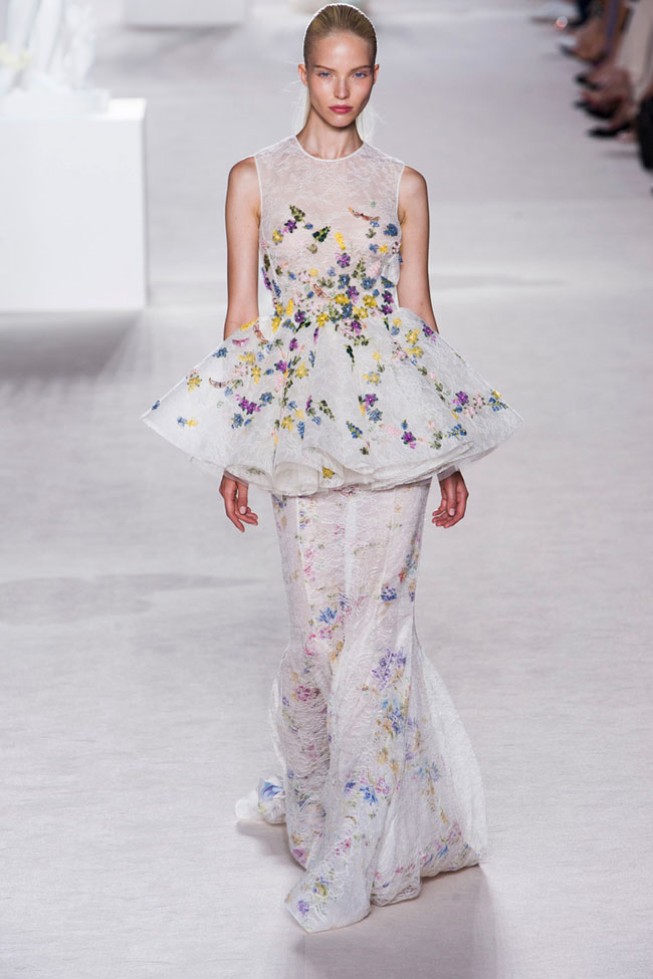 Романтичная коллекция Giambattista Valli: Haute Couture осень 2013 Романтичная коллекция Giambattista Valli: Haute Couture осень 2013